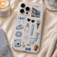 Baby blue  - Journal Stickers