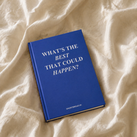 What's The Best That Could Happen? – Hardbound Notebook