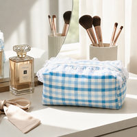 Blue Checks - Pouch