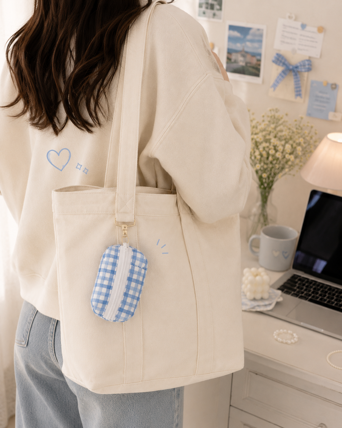 Bag Charm - Blue