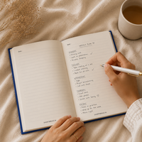 What's The Best That Could Happen? – Hardbound Notebook