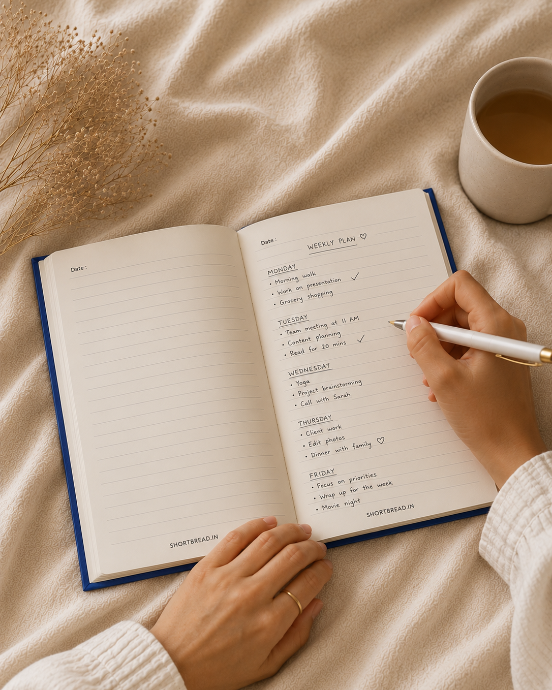 What's The Best That Could Happen? – Hardbound Notebook