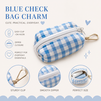 Bag Charm - Blue