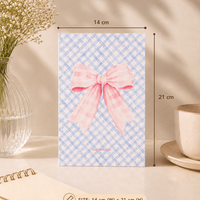 Blue Gingham Bow