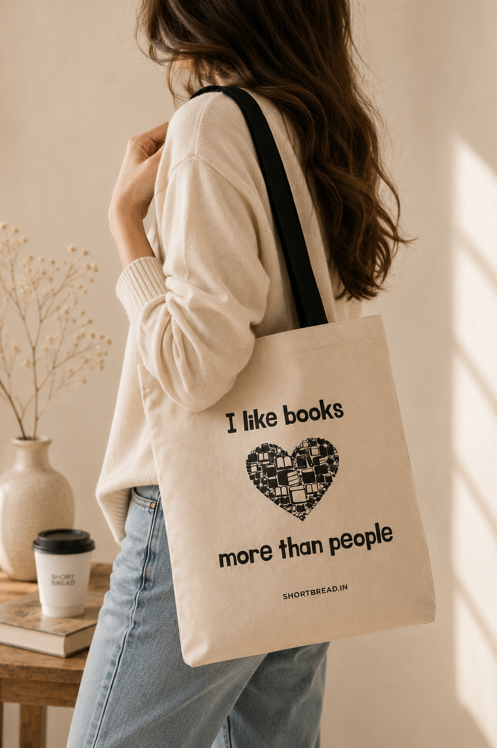 The BookWorm - Tote Bag