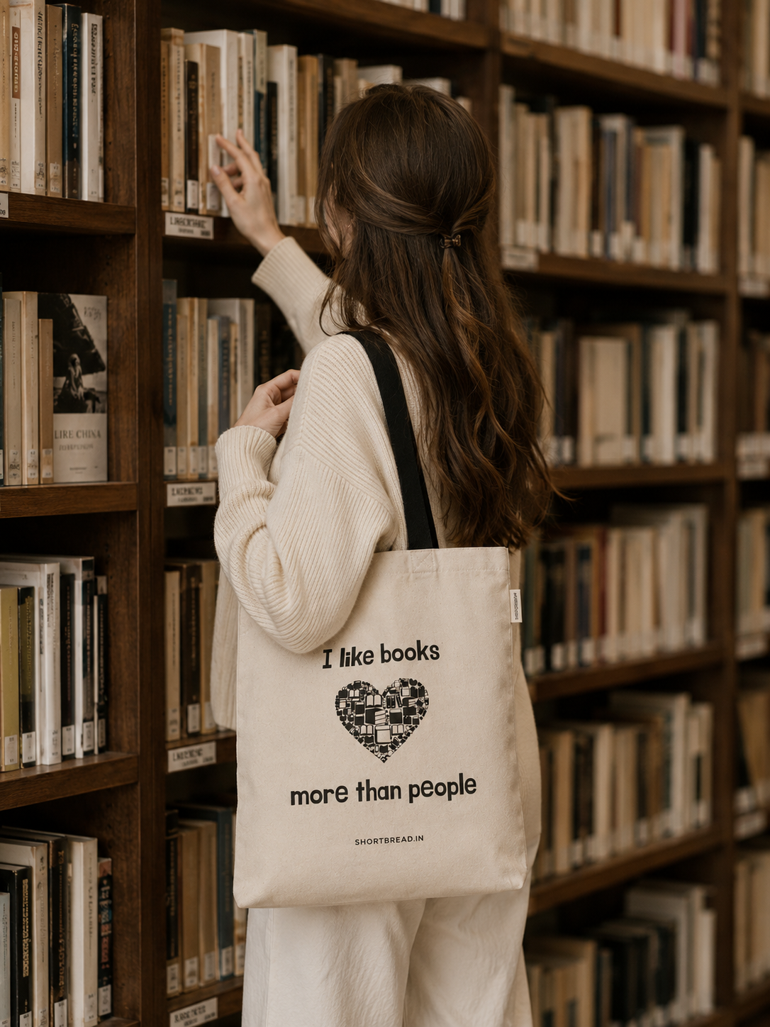 The BookWorm - Tote Bag