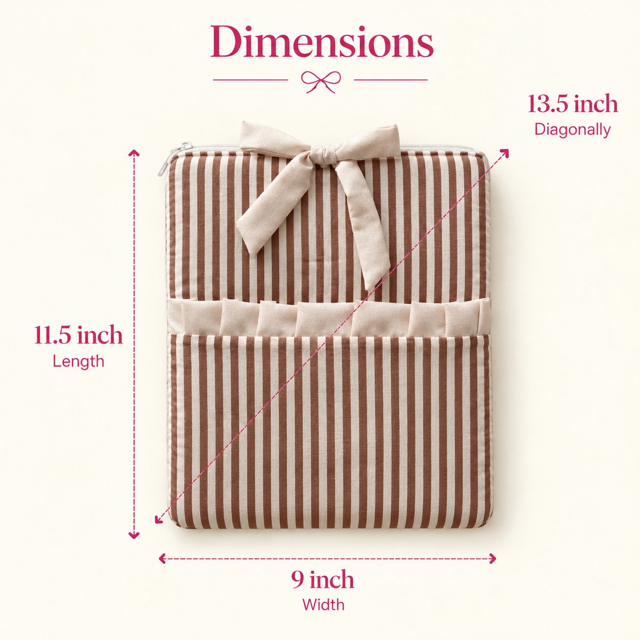 Brown - Ipad Sleeve