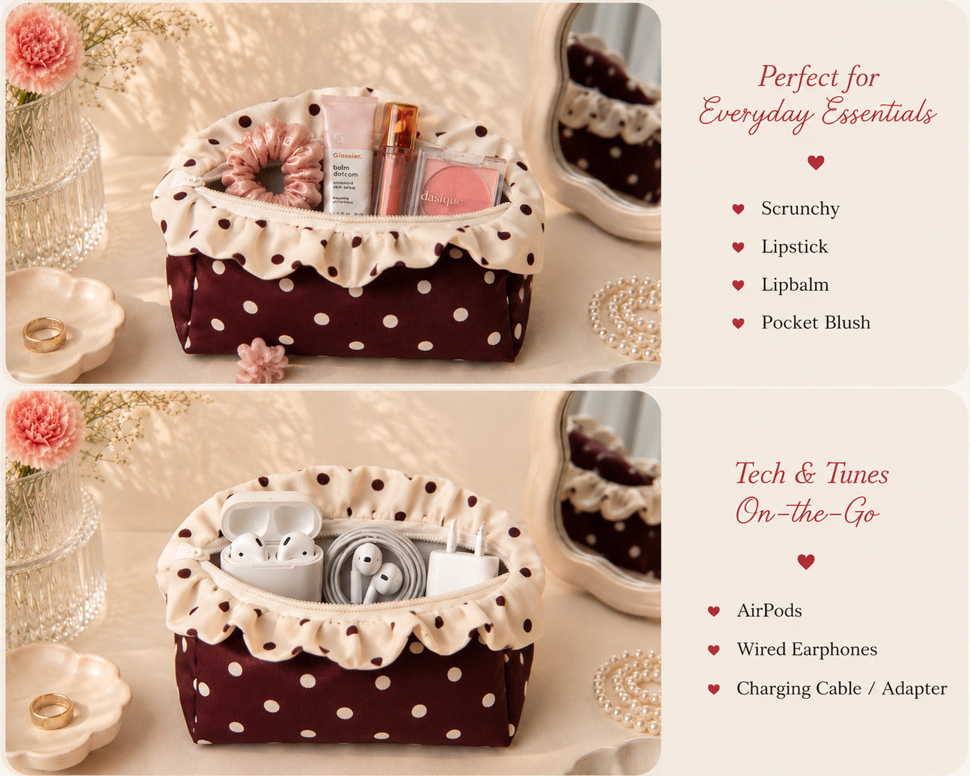 Mini Choco Vanilla - Polka Pouch