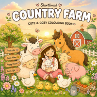 Country Farm - Coloring Book