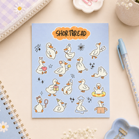 Cute Duck - Kawaii Sticker