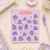 Cute Octopus - Kawaii Sticker