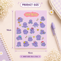 Cute Octopus - Kawaii Sticker