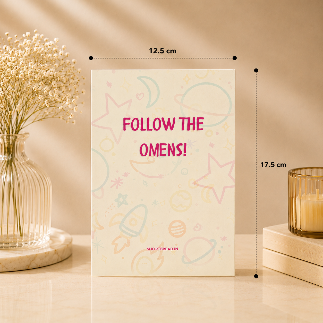 Follow the Omens Mini Notebook - Manifestation Journal