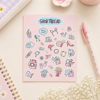 Girly Girl - Kawaii Sticker