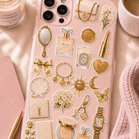 Gold - Journal Stickers