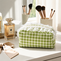 Green Checks - Pouch
