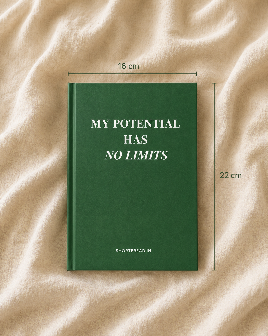 My Potential Has No Limits – Hardbound Notebook