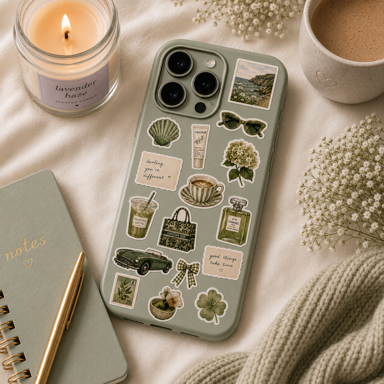 Green - Journal Stickers