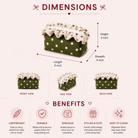 Mini Pistachio Cream - Polka Pouch