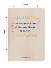 Excited for Good Things Notebook Shortbread