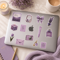 Lavendar - Journal Stickers