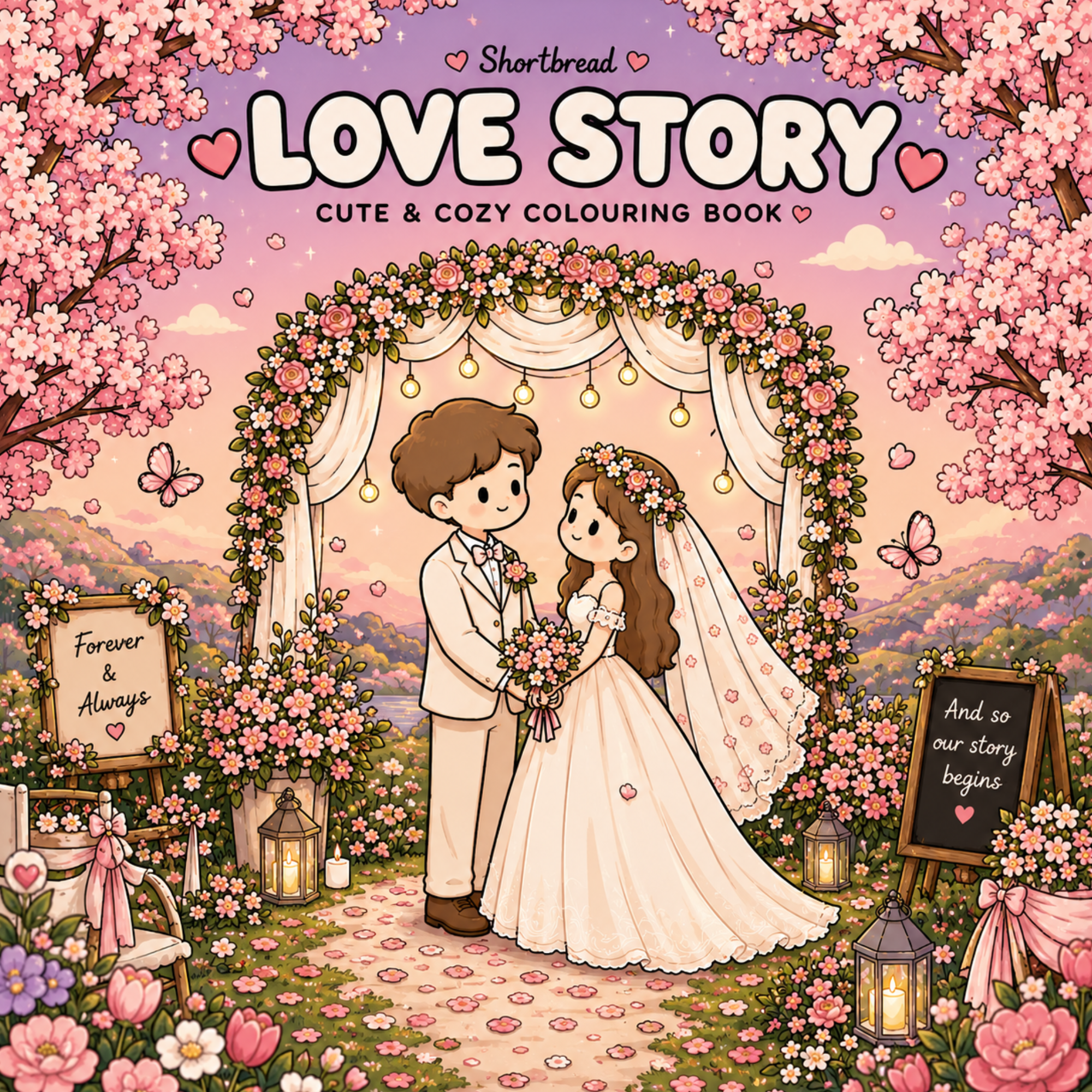 Love Story - Coloring Book