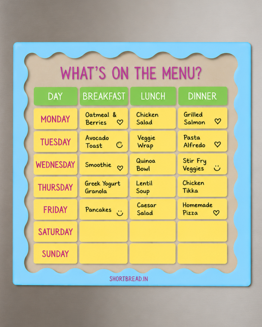 Meal Planner - Magnetic