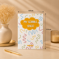 My Scribble Space Mini Notebook - Fun Doodle Journal