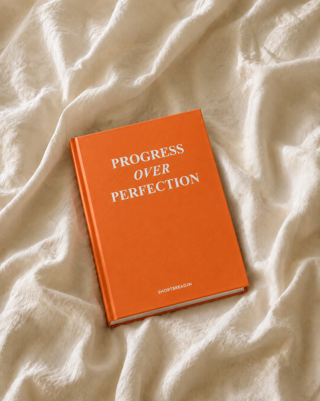 Progress Over Perfection – Hardbound Notebook