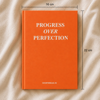 Progress Over Perfection – Hardbound Notebook