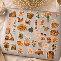 Orange - Journal Stickers