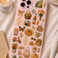 Orange - Journal Stickers