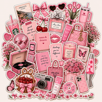 Pink - Journal Stickers