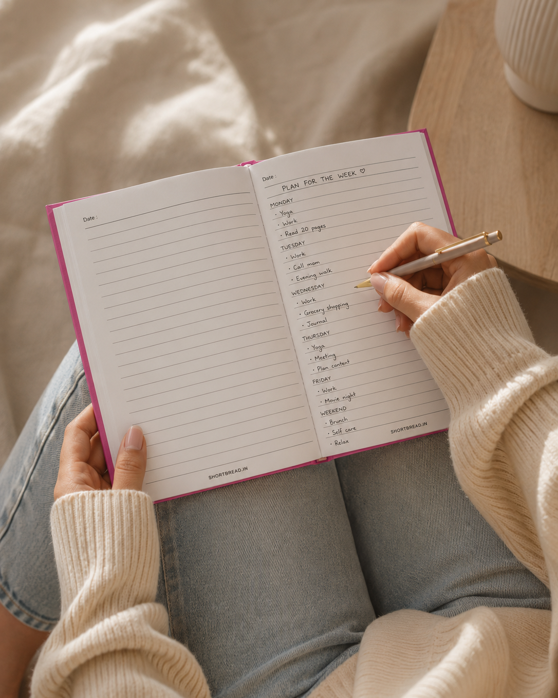 Small Steps Everyday – Hardbound Notebook