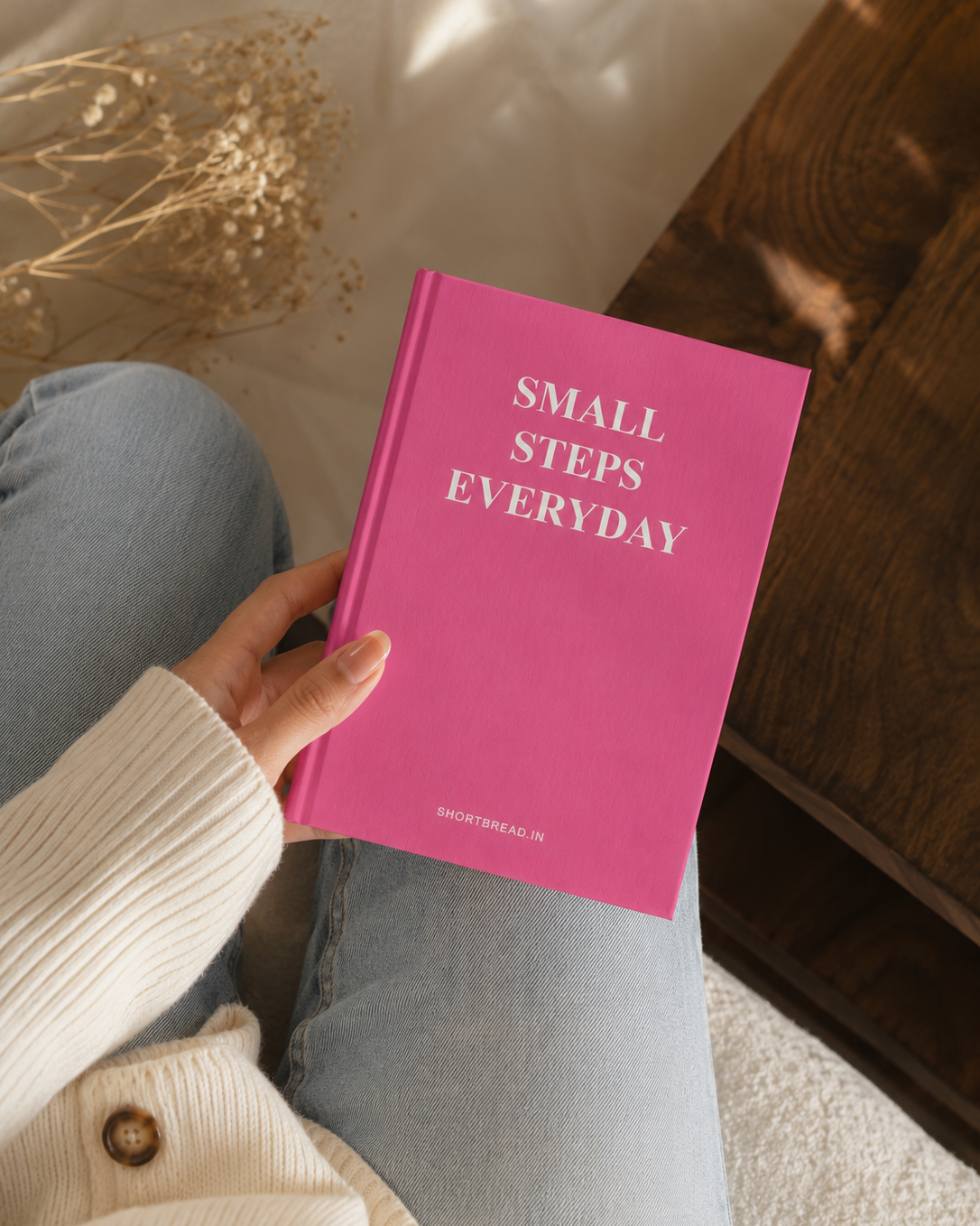 Small Steps Everyday – Hardbound Notebook