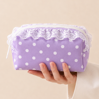 Purple Polka - Pouch