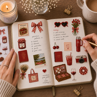 Red - Journal Stickers
