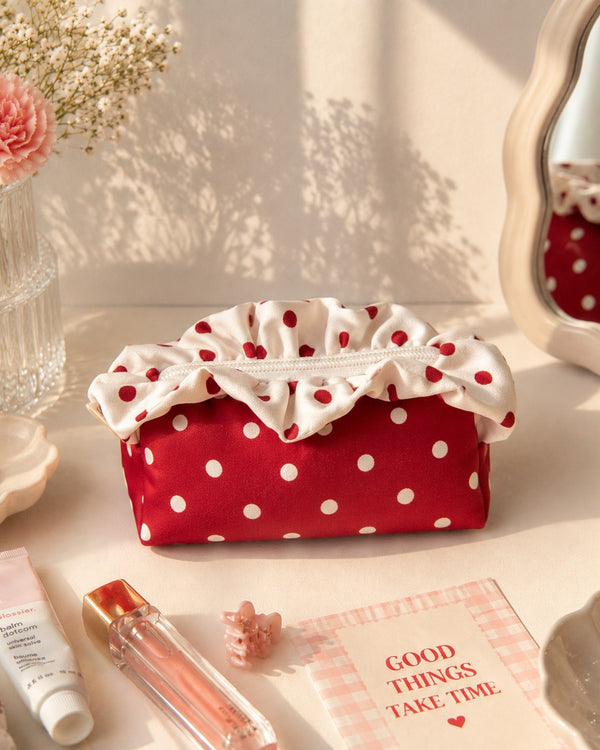 Mini Red Velvet - Polka Pouch