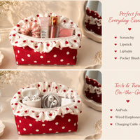 Mini Red Velvet - Polka Pouch