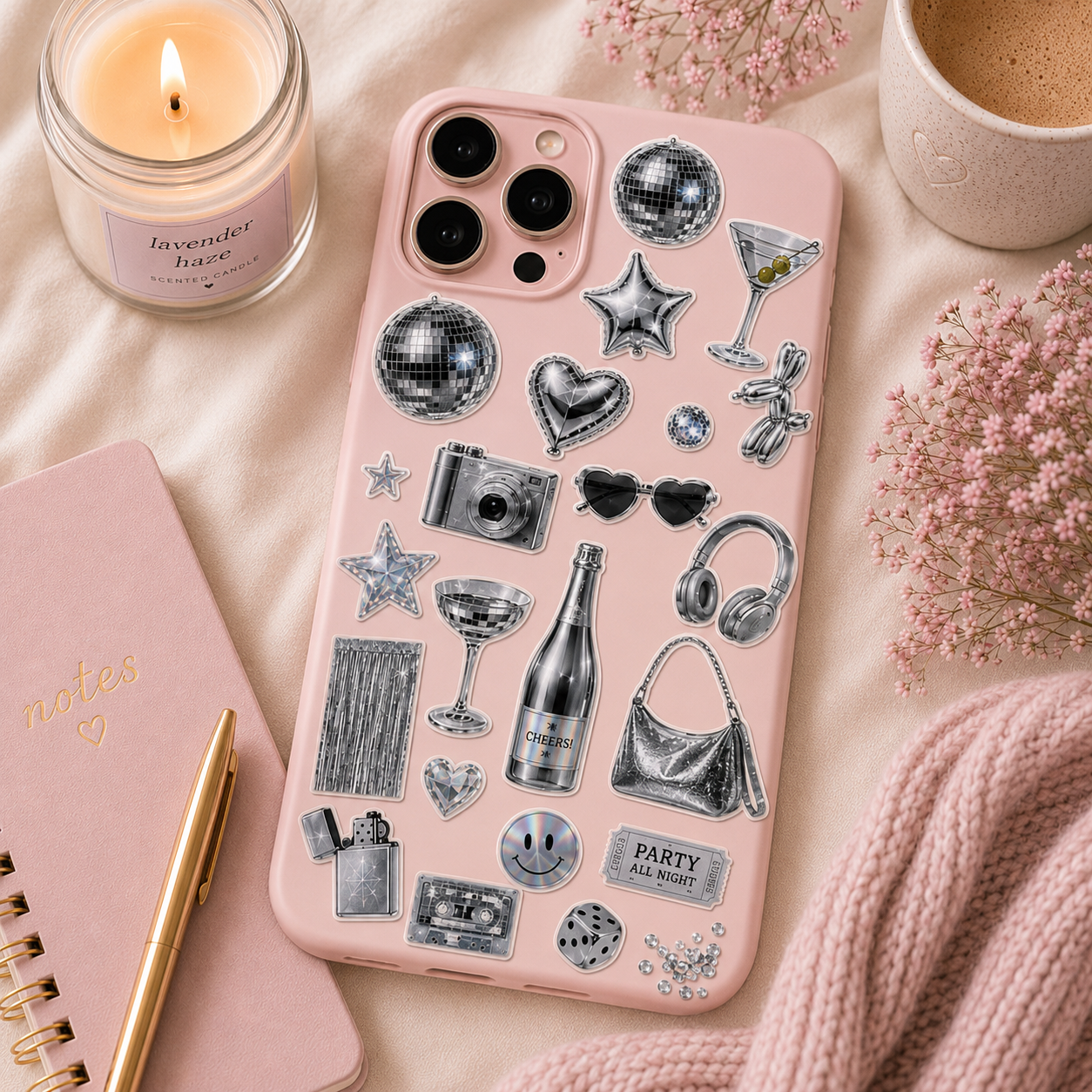 Silver - Journal Stickers