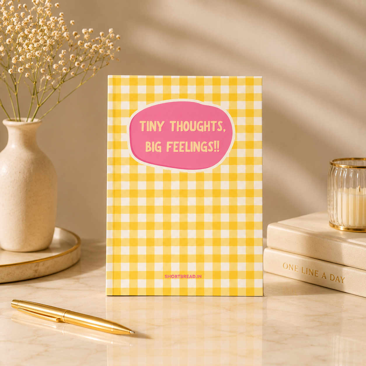 Tiny Thoughts Big Feelings Mini Notebook - Emotional Journal