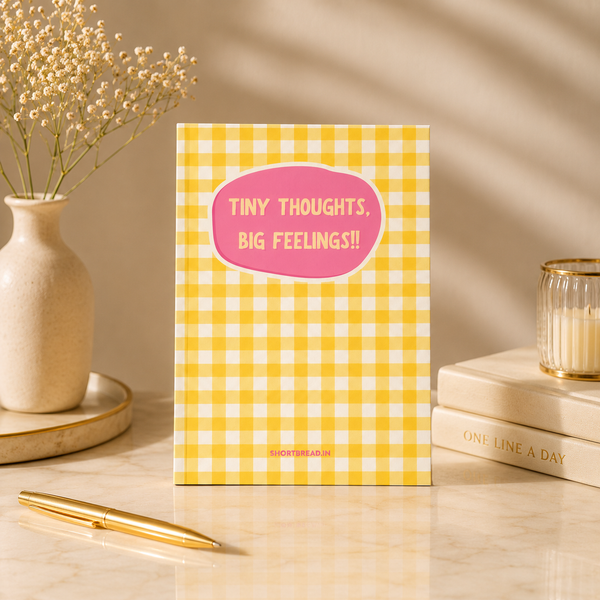 Tiny Thoughts Big Feelings Mini Notebook - Emotional Journal