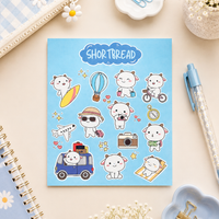 Cute Travel - Kawaii Sticker