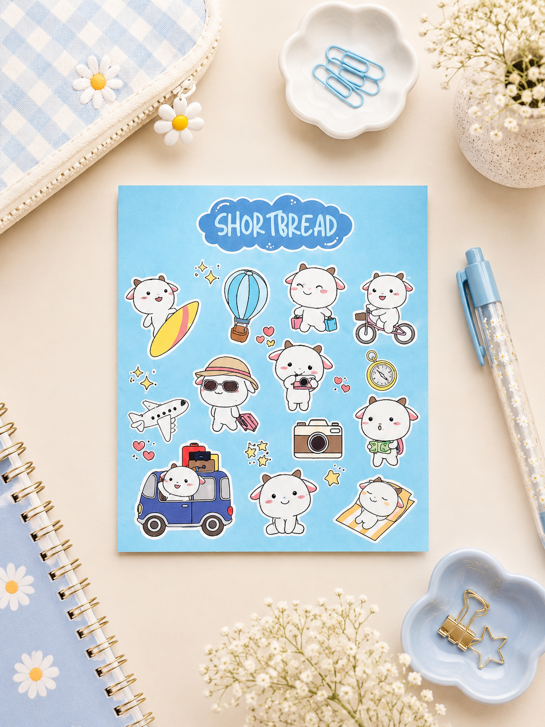Cute Travel - Kawaii Sticker