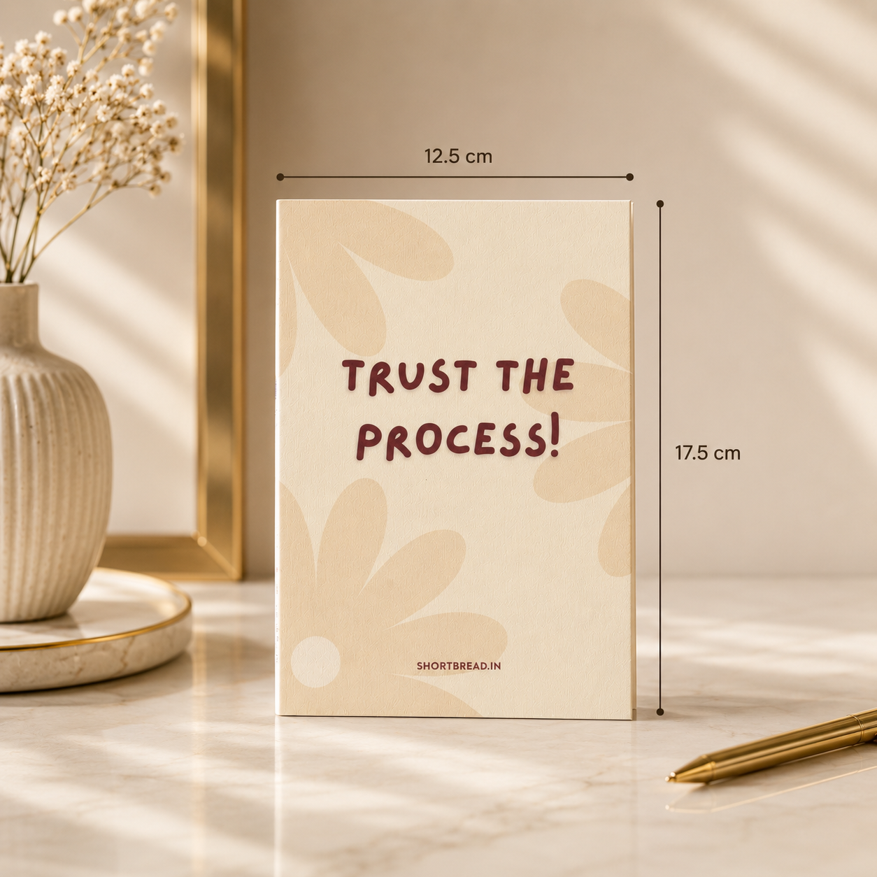 Trust the Process Mini Notebook - Pocket Journal