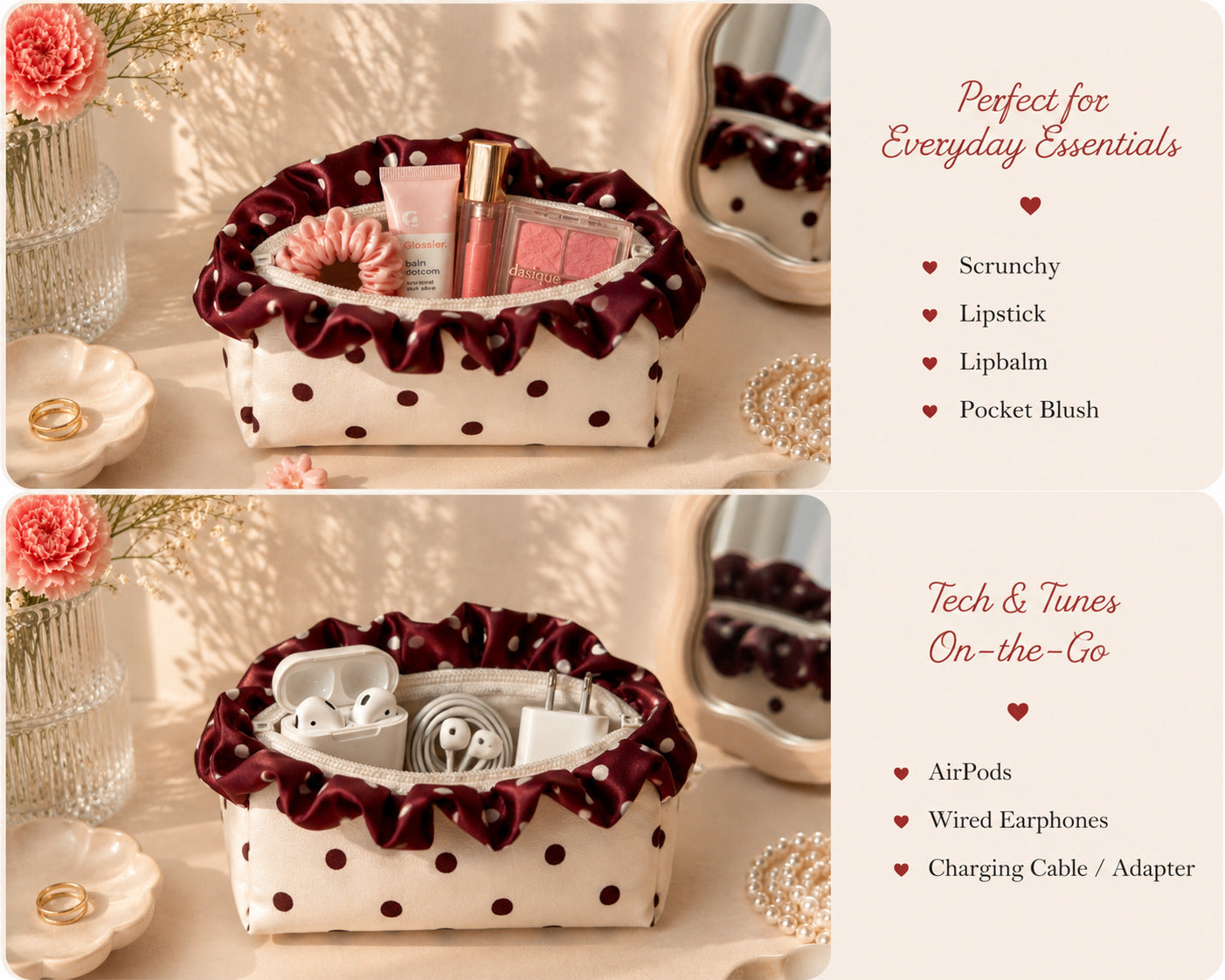 Mini Choco Vanilla Cheesecake - Polka Pouch