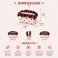 Mini Choco Vanilla Cheesecake - Polka Pouch