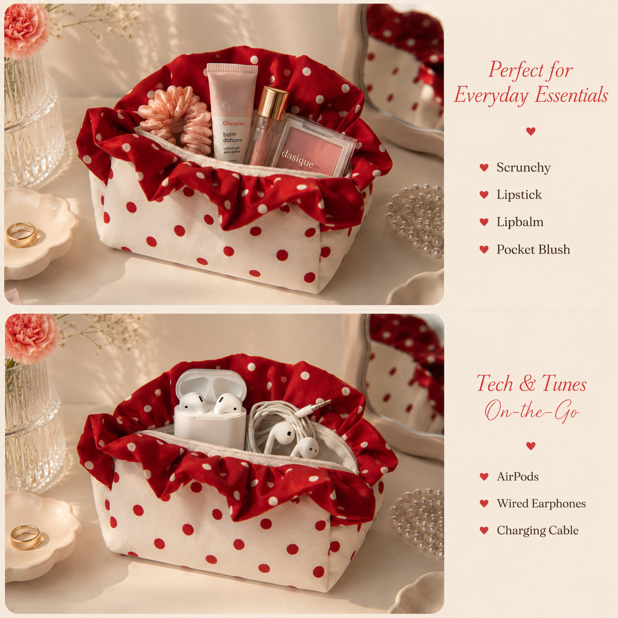 Mini Red Velvet Cheesecake - Polka Pouch