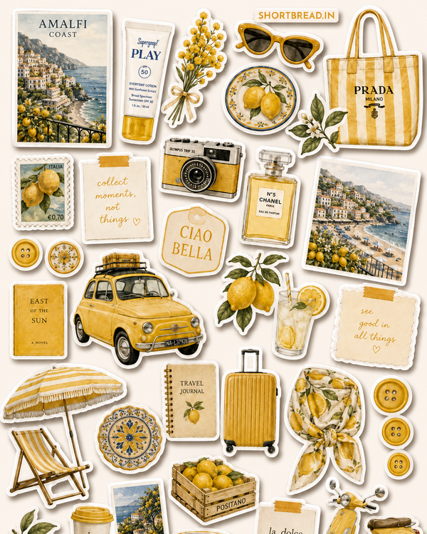 Yellow - Journal Stickers