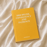 Discipline, Consistency and Patience – Hardbound Notebook